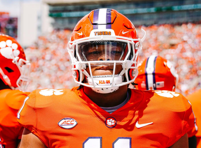 Freshman defensive lineman Peter Woods. (Clemson Athletics)